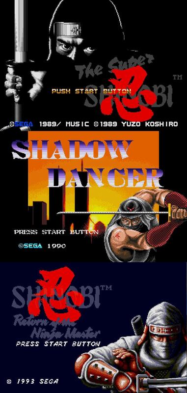 MD SEGA 世嘉超級忍1~2 影武者The Revenge of Shinobi 遊戲合輯電腦免 