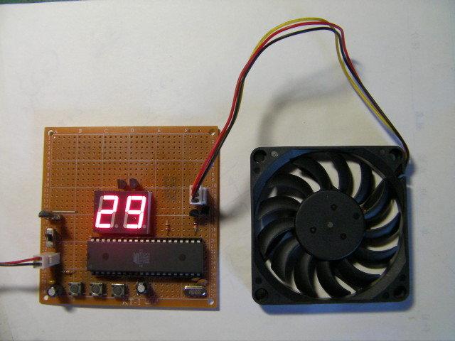 8051學生專題製作：TSD012 8051可調溫度風扇轉速控制專題製作