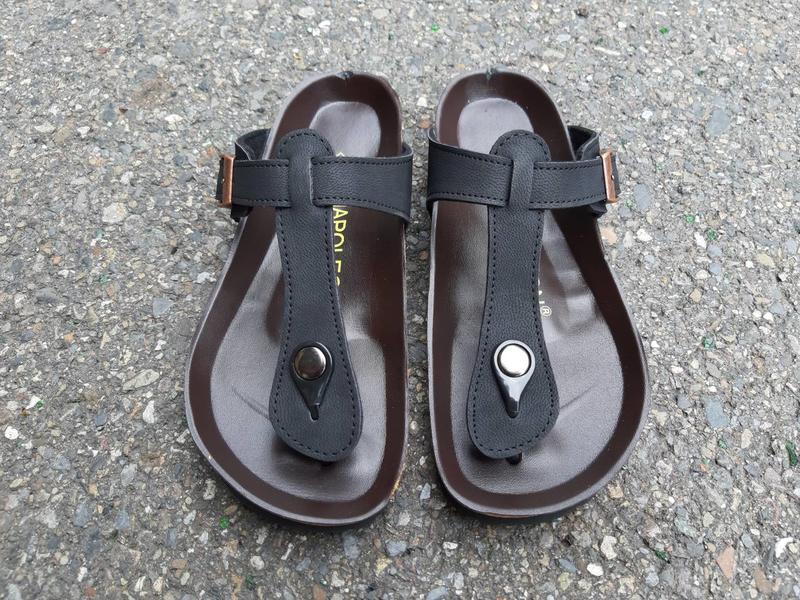GIACOO腳谷- 女生拖鞋款-C9929 黑紋 MADE IN TAIWAN 非勃肯鞋【免運費】