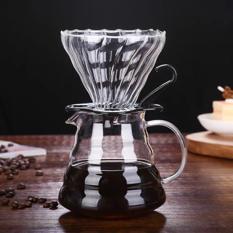 玻璃濾杯 濾杯 錐形濾杯 雲朵壺 玻璃壺 咖啡壺 手沖 咖啡杯