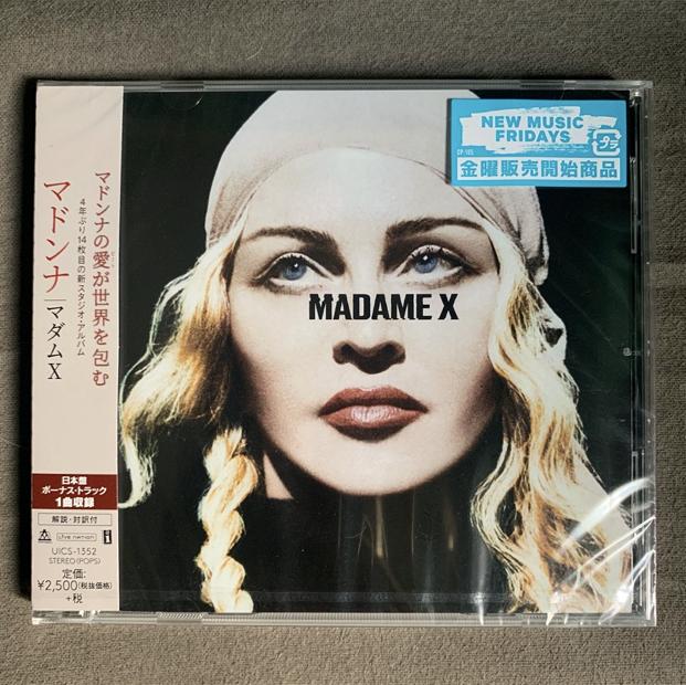 「現貨」瑪丹娜 Madonna Madame X マダムX 日版通常盤專輯