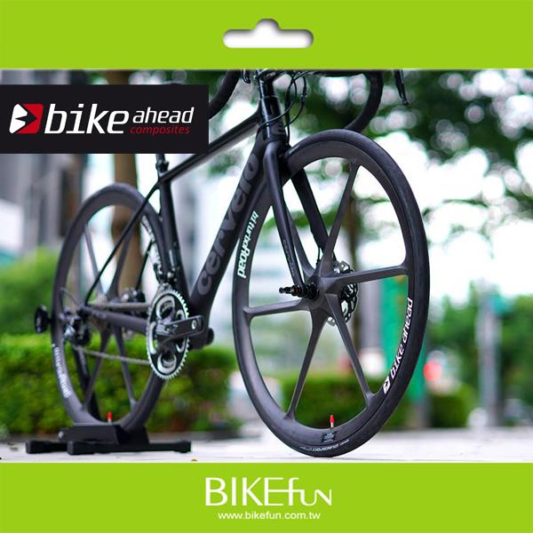 德國製BIKE AHEAD碳纖維碟煞刀輪 六刀爬坡神輪 TLR, Clincher, open胎<BIKEfun拜訪單車