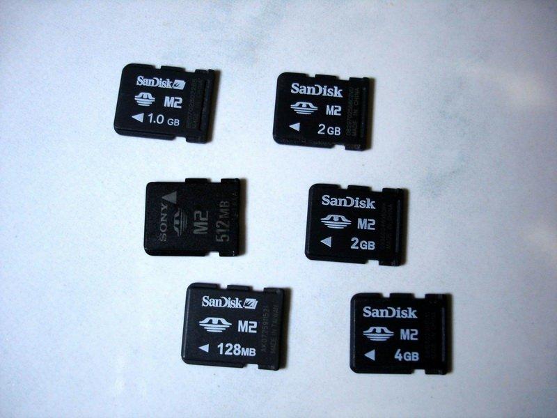 [降價出清] SONY (M2) 1G 2G SanDisk 記憶卡 相機 Sony 手機 MP3