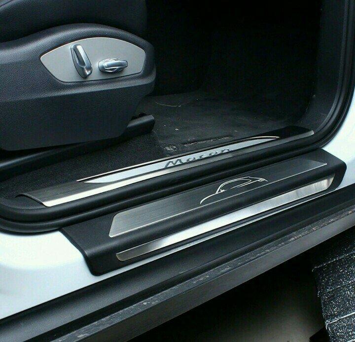 【頂級汽車精品】高品質 原廠型  保時捷 MACAN 專用 金屬 不鏽鋼 迎賓 踏板  門檻 送安裝