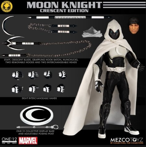 【史派克工廠】（售完） MEZCO One:12 Marvel 月光騎士 MOON KNIGHT