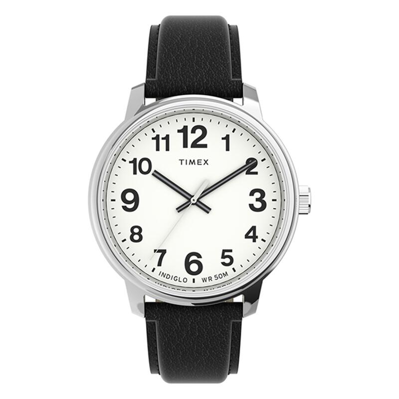 43mm【實體店面】TIMEX 天美時 電子螢光 真皮錶帶 全新原廠公司貨 TXTW2V21200