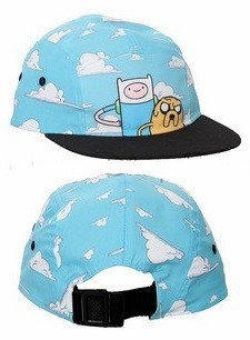 Fun Party: (Adventure Time) 國官方正品 探險活寶 阿寶/老皮 天空藍 調節式棒球帽 *SALE