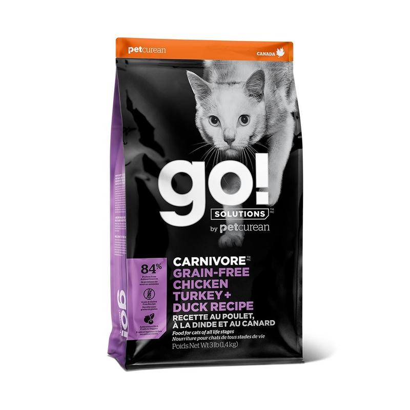 【時尚貓】  GO !  80% 四種肉 無穀貓糧 /貓飼料 ~1公斤 試吃包 分裝包