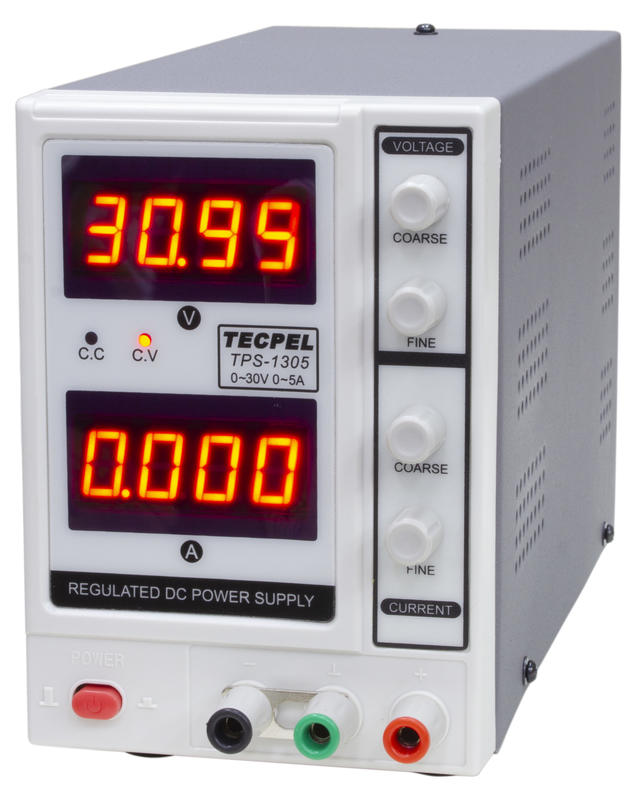 TECPEL 泰菱》TPS-1305 單通道線性電源供應器 DC電源 30V/5A