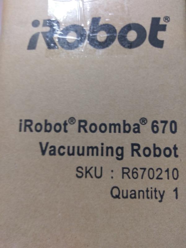 【iRobot】美國iRobot Roomba 670 wifi掃地機器人掃地機