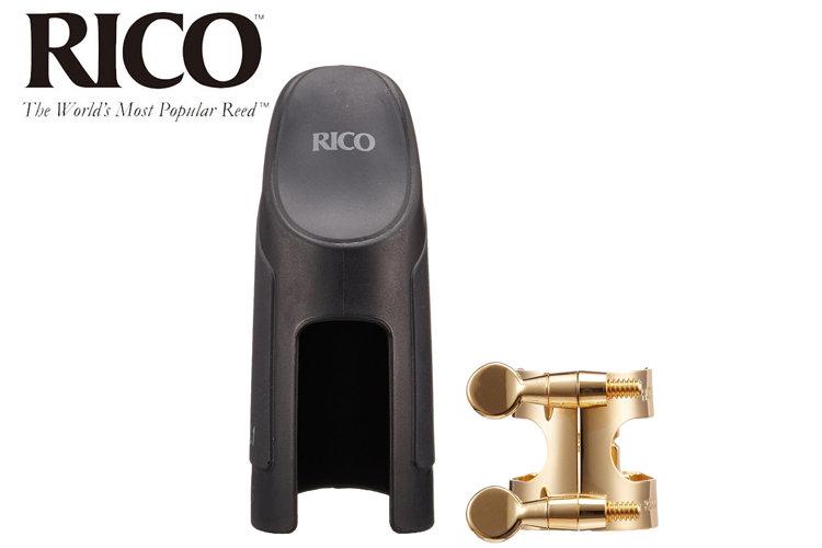 【小叮噹的店】HCL1G 美國RICO 黑管/豎笛 金色H型金屬束圈+新型吹嘴蓋組