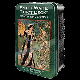 A15【佛化人生】現貨 正版 史密斯偉特百年紀念塔羅 Smith Waite Centennial Tarot（錫鐵盒）