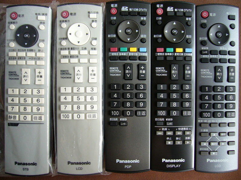 Panasonic國際牌電視原廠遙控器TNQ4CM036、TNQ4CM037、TNQ4CM052、TNQ4CM055
