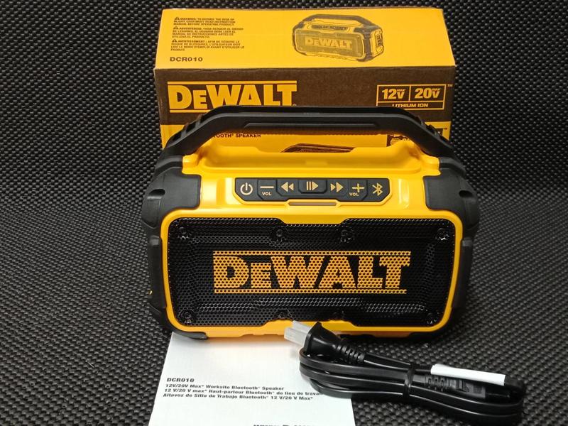 【大寮工具】全新 DEWALT DCR 010 音響 得偉音響 音箱 揚聲器 工地音響