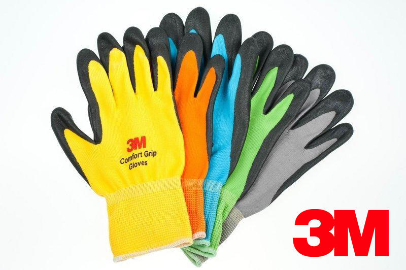 3M 亮彩舒適型耐磨手套 (顏色尺寸請附註)