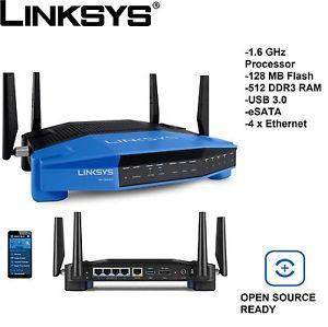 原廠思科 Cisco Linksys WRT1900AC  V2 雙頻 Gigabit WiFi無線IP分享器 路由器