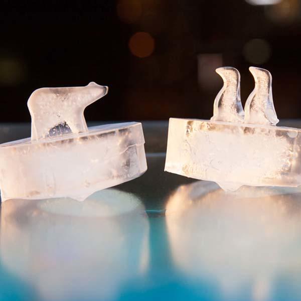 【老煙槍】威士忌矽膠冰格模具 冰塊制冰 凍冰球 企鵝北極熊冰球