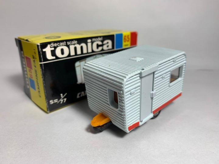 Tomica 多美卡 絕版 日本製 黑盒 NO.65 露營車