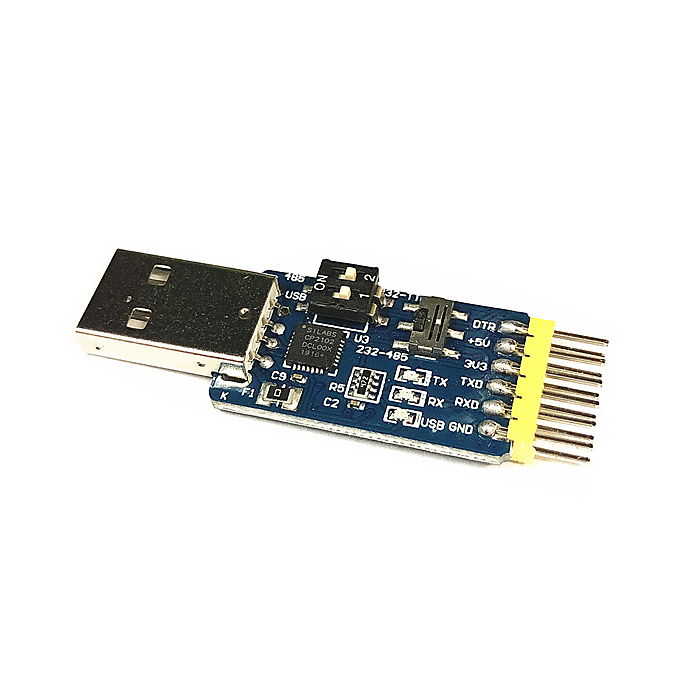 CP2102六合一多功能串口模組 usb轉TTL 485 232互轉 3.3V/5V W1035-1 [367406] | 露天市集 | 全台 ...