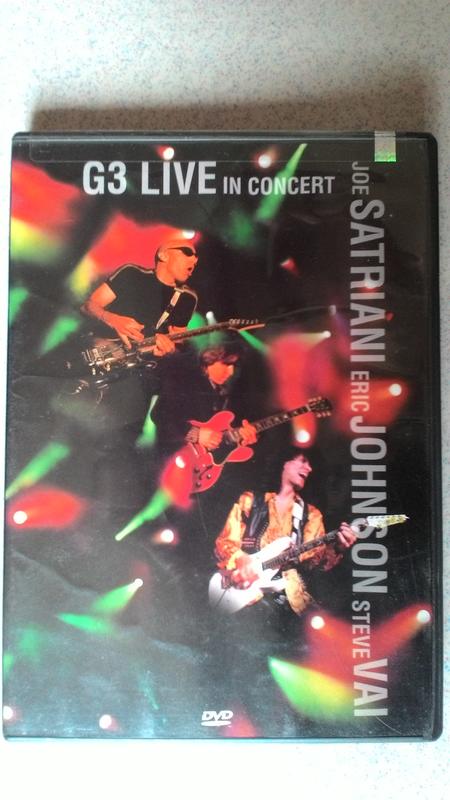 G3 Live In Concert Steve Vai Joe Satriani Eric Johnson 史帝夫