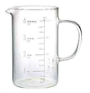 (附發票)【城市咖啡廣場】耐熱玻璃量杯 / 承接壺 600ML FH-3496L