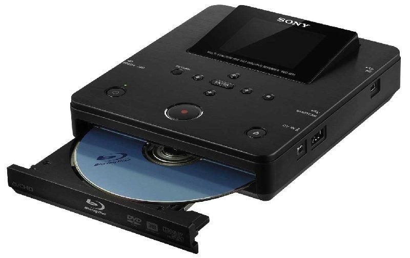 SONY VBD-MA1 藍光燒錄機 播放機 直刻藍光 DVD 光碟機 液晶屏 視頻 照片 高清晰度,簡易包裝 近全新