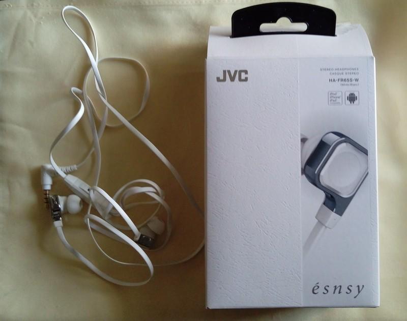 JVC HA-FR65S-W esnsy 耳道式耳機線控麥克風 白色