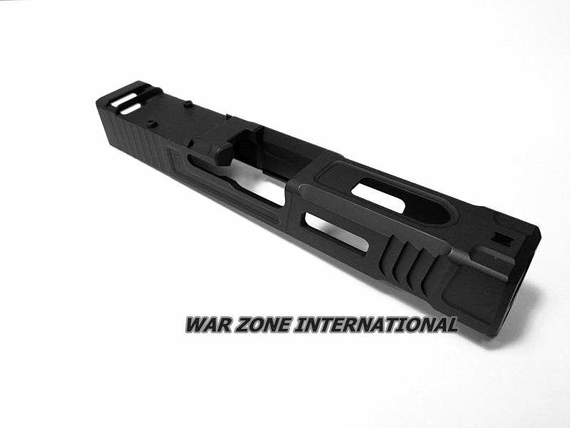 WZ 楓葉精密 2018 全球獨家限量 WE G19瓦斯手槍 FI Style CNC鋁合金滑套套件包 黑色版