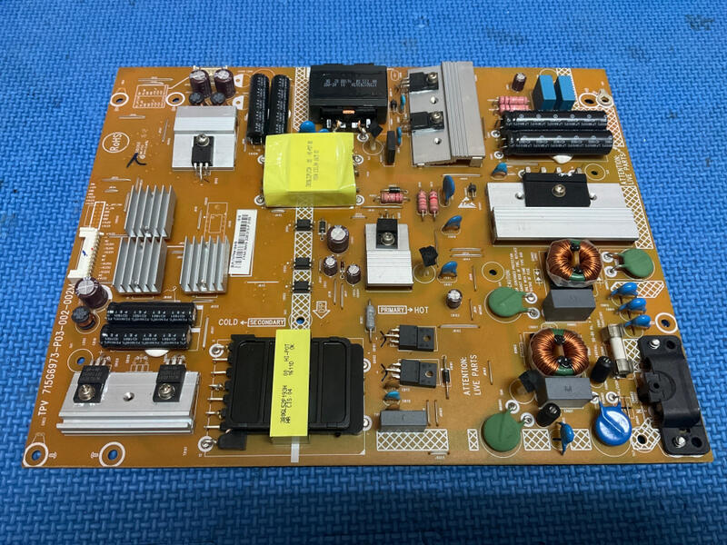 Scheda Alimentazione Per TV Insignia 65LF5700 / 65LF5700UA - 715G6973-P03-002-002M