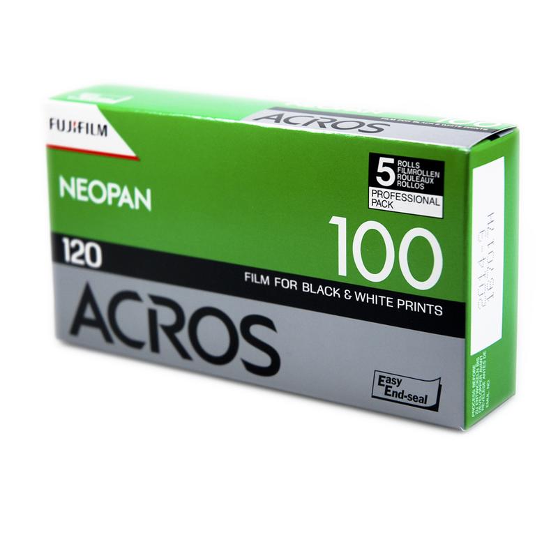 (現貨中)富士 Acros 100 120專業底片 黑白負片