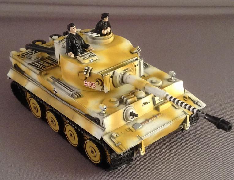 1/72 德軍仕樣 Tiger I 虎式 (虎一,虎1) 6號 戰車 靜態模型 塑膠完成品