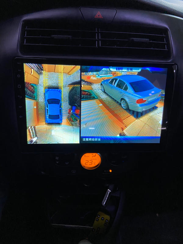 LIVINA 3D 全環景 系統 行車紀錄 倒車自動切換