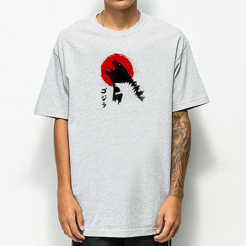 Godzilla Sun 短袖T恤 4色 怪獸哥吉拉服飾浮世繪日本武士Kaiju Tokyo