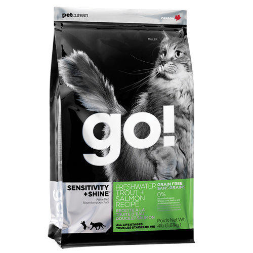 【時尚貓】 GO! 80% 無穀貓糧~淡水鱒魚~1公斤 試吃包 分裝包