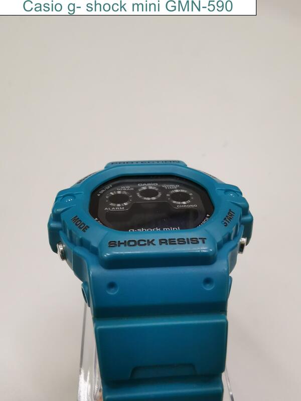 卡西歐控】保證真品casio早期的baby-g 系列(G-shock mini)GMN-590二手