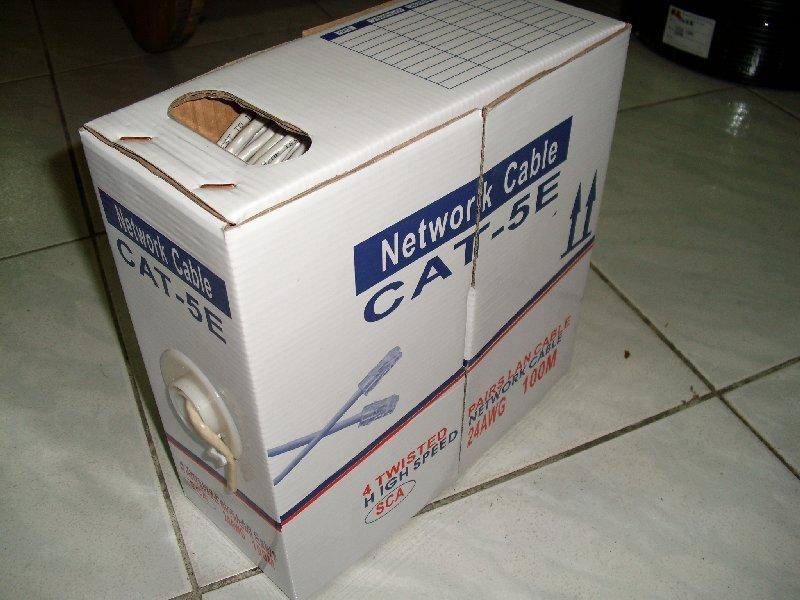 CAT.5E CAT 5E CAT-5E 網路線 電腦 監視器 網路 100M 箱裝 台灣 桃園 中壢