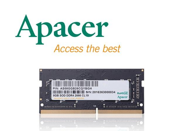 《SUNLINK》 公司貨 Apacer 宇瞻 DDR4 2666 8G 8GB 筆記型電腦記憶體
