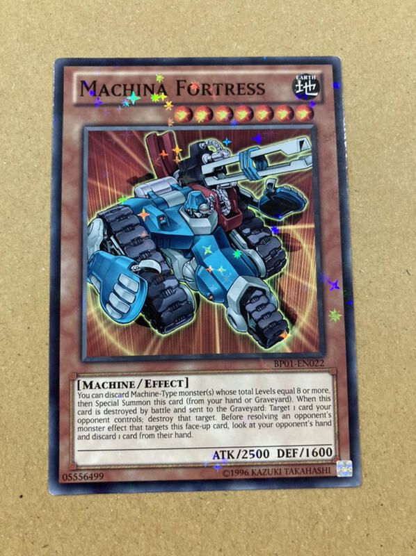 二手遊戲王 美英 BP01-EN022 Machina Fortress (星鑽)