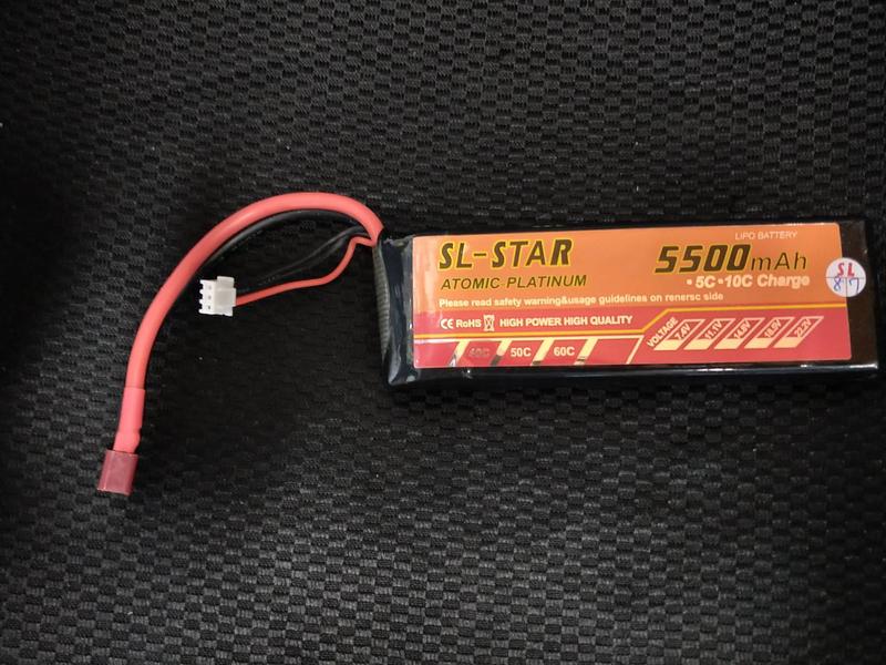 SL-STAR  7.4V 5500mah 50C (軟殼) 電池