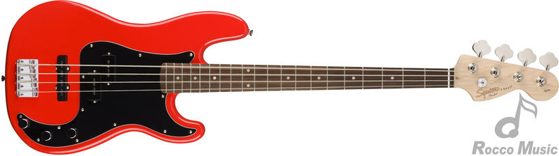 【羅可音樂工作室】Squier by Fender Affinity系列 P-Bass 電貝斯 RCR 紅色