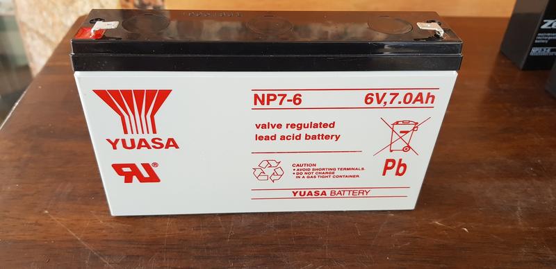 505電池工坊 24H快速寄出 湯淺 6V7Ah 6V10Ah 鉛酸電池 玩具車 緊急照明器材