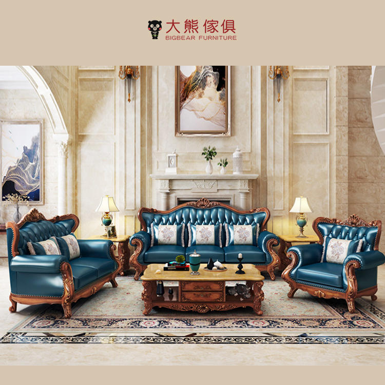 【大熊傢俱】A21E 玫瑰系列 躺椅 法式沙發 貴妃椅 新古典 歐式沙發 皮沙發
