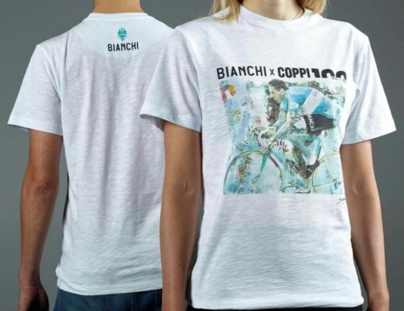 Bianchi - Fausto Coppi 100 T-Shirt 全球限量紀念T恤