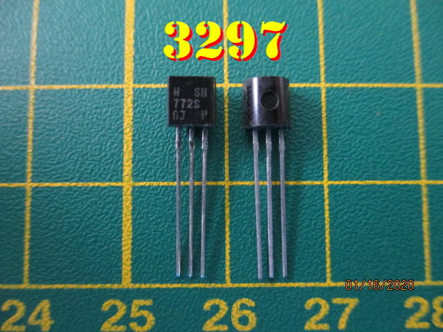 【全冠】HI-SINCERITY HSB772S-P◇TO-92 PNP Transistor 電晶體『100個/拍』