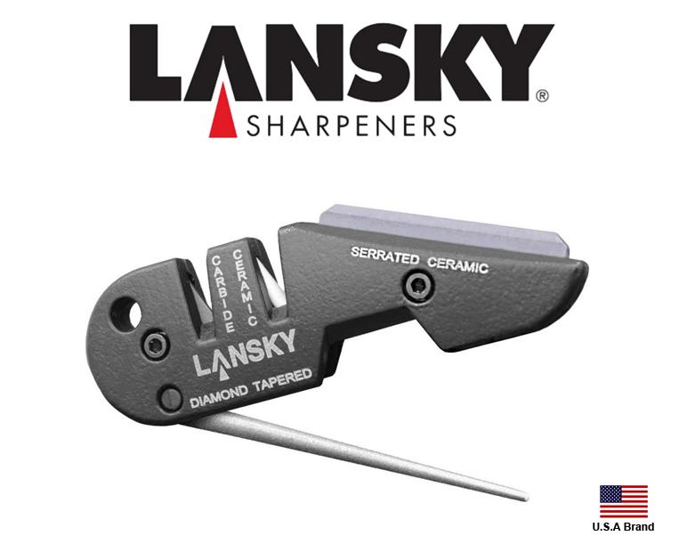 Lansky美國磨刀器4合一隨身磨刀器Blademedic Sharpener可磨各種刀片【LSPS-MED01】