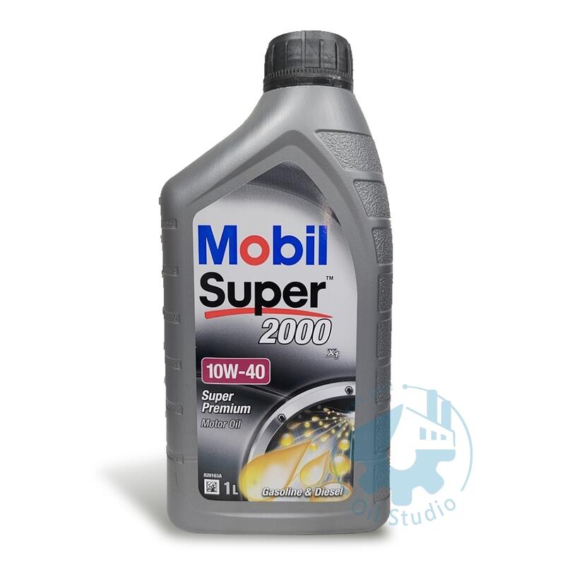 《油工坊》Mobil super 2000 10W40 合成  汽 柴油 機油  229.1 CF