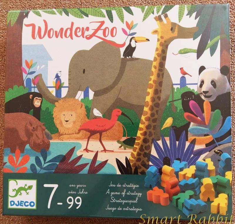 【點子兔】親子桌遊 法國 智荷 DJECO Wonderzoo 動物園經營大挑戰