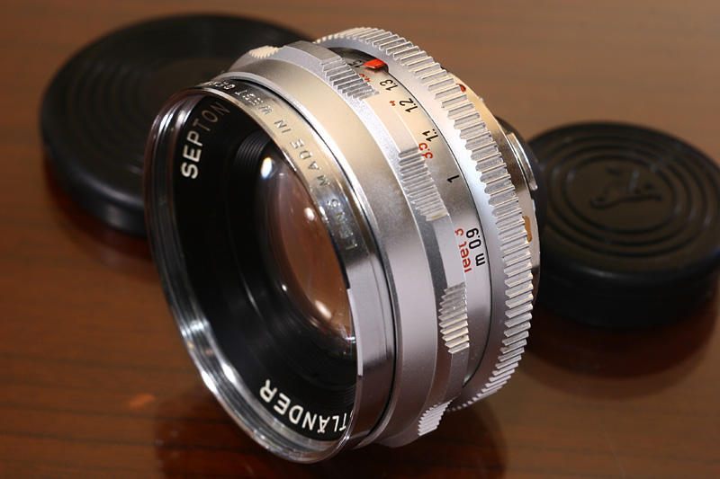 フォクトレンダー ゼプトン 50/2 M42/EOS 音まで写す‼️ SEPTON 50/2