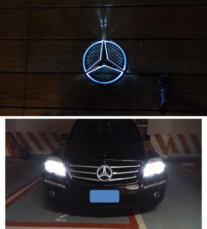 賓士 Benz GLK (X204) LED 大星/中央扶手及喇叭飾片/把手置物盒/側裙