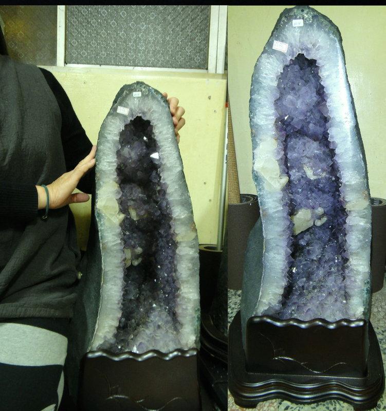 [福田工藝]紫水晶洞淨重55公斤[晶洞5]